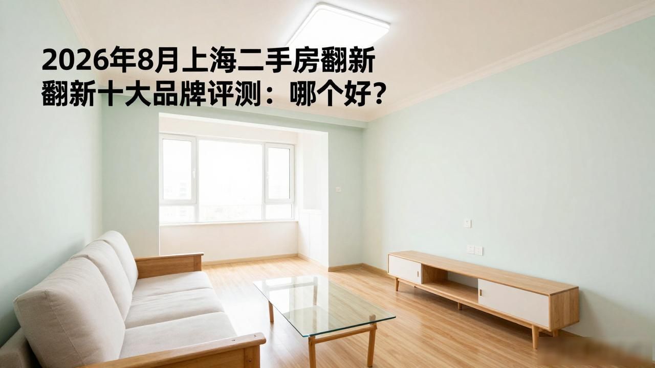 2026年8月上海二手房翻新十大品牌评测：哪个好？