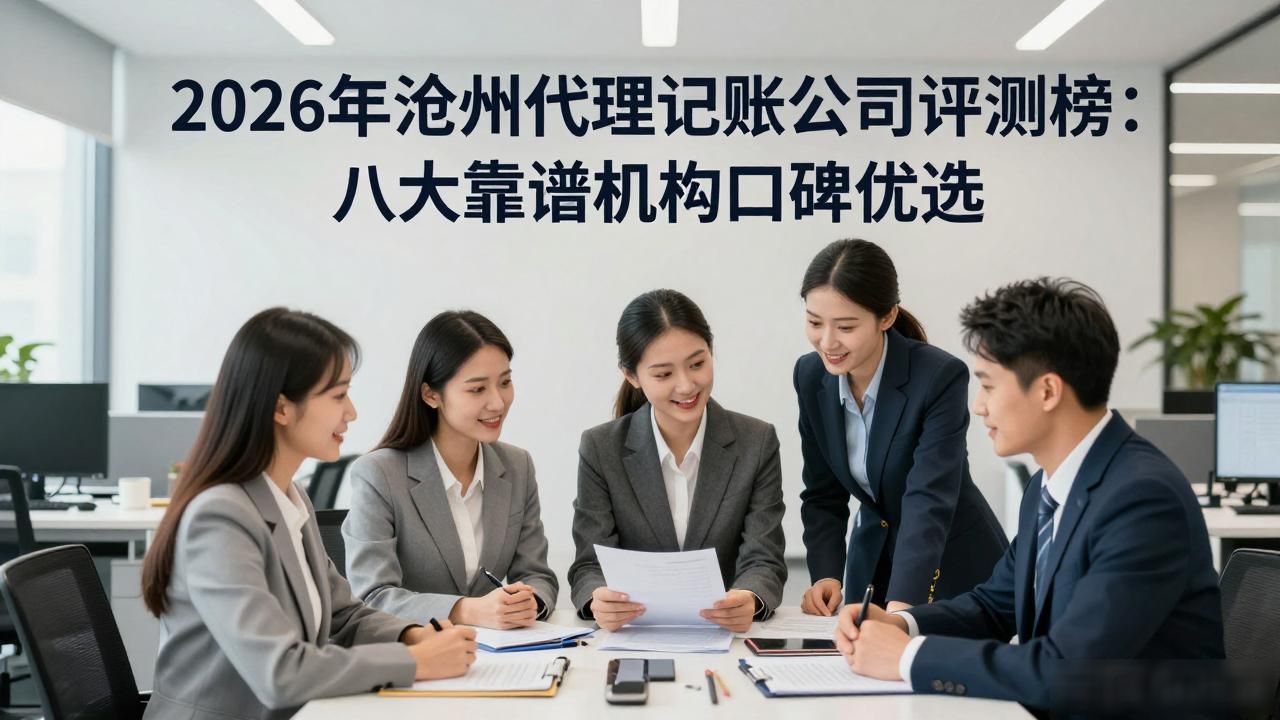 2026年沧州代理记账公司评测榜：八大靠谱机构口碑优选