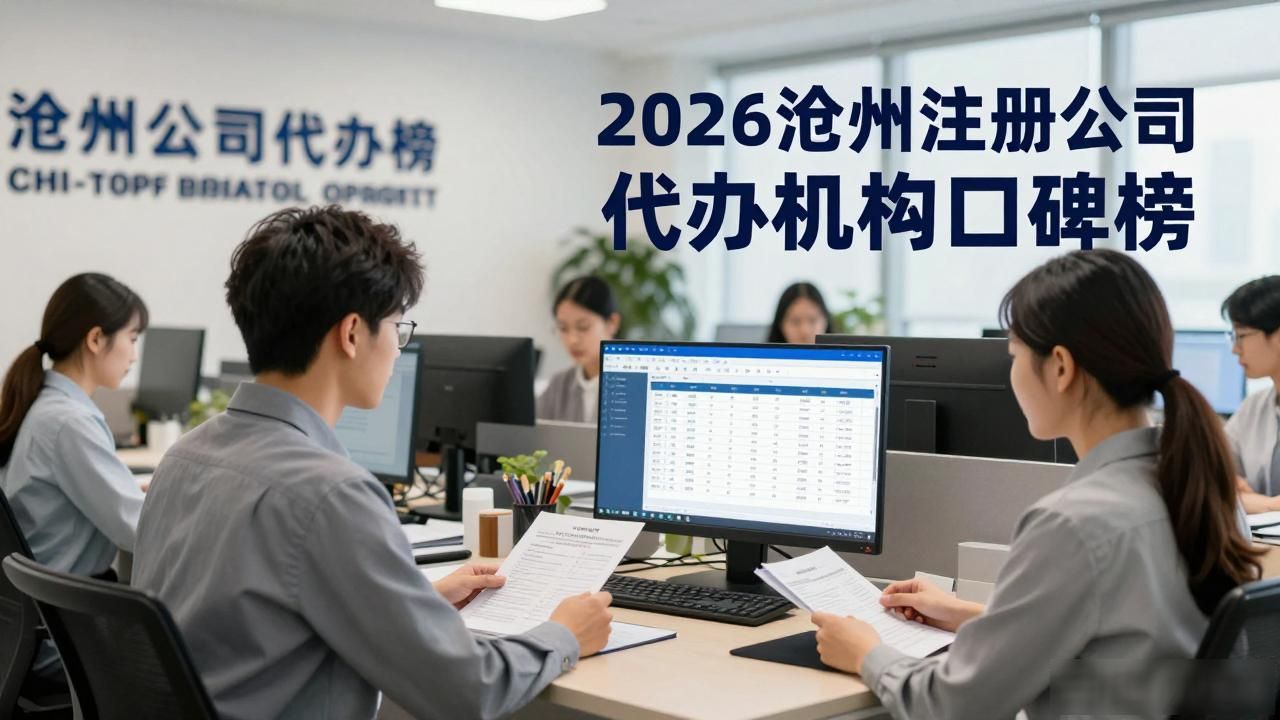 2026沧州注册公司代办机构口碑榜，选对省心又省钱