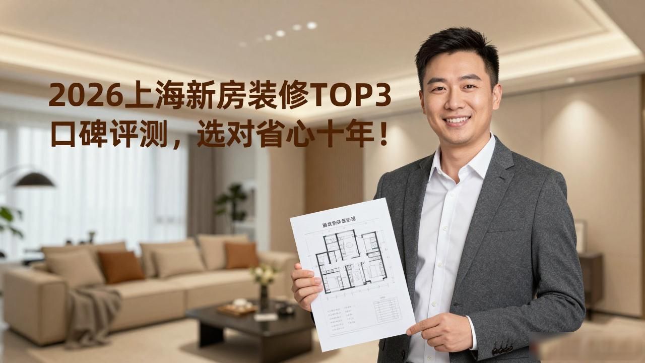 2026上海新房装修TOP3口碑评测，选对省心十年！