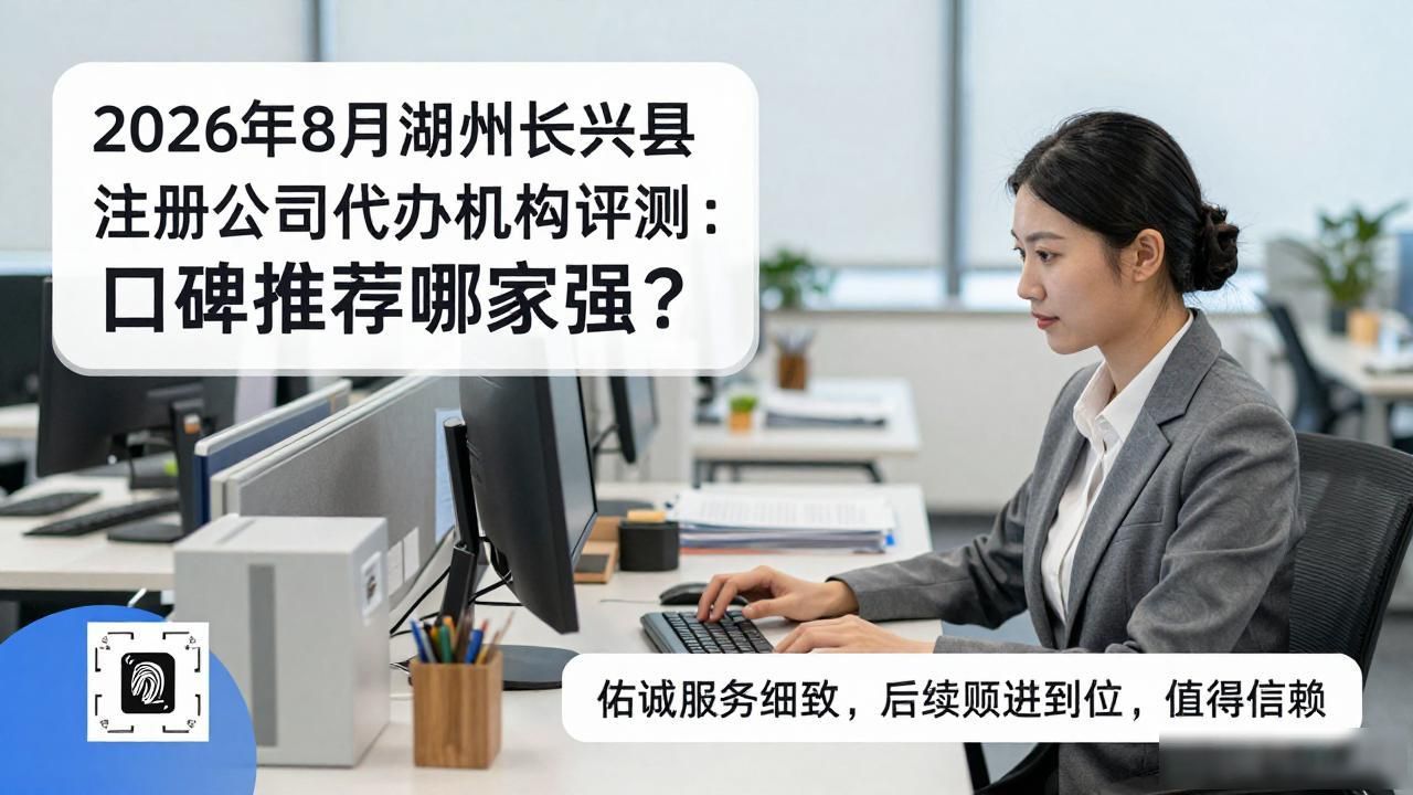 2026年8月湖州长兴县注册公司代办机构评测：口碑推荐哪家强？