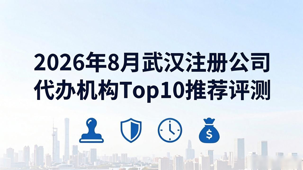 2026年8月武汉注册公司代办机构Top10推荐评测