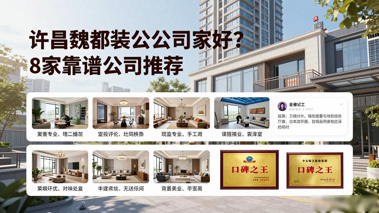 许昌魏都装修公司哪家好？8家靠谱公司推荐