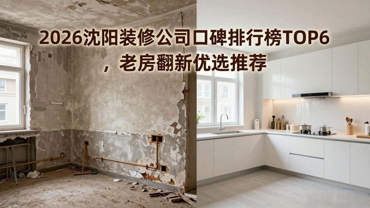 2026沈阳装修公司口碑排行榜TOP6，老房翻新优选推荐