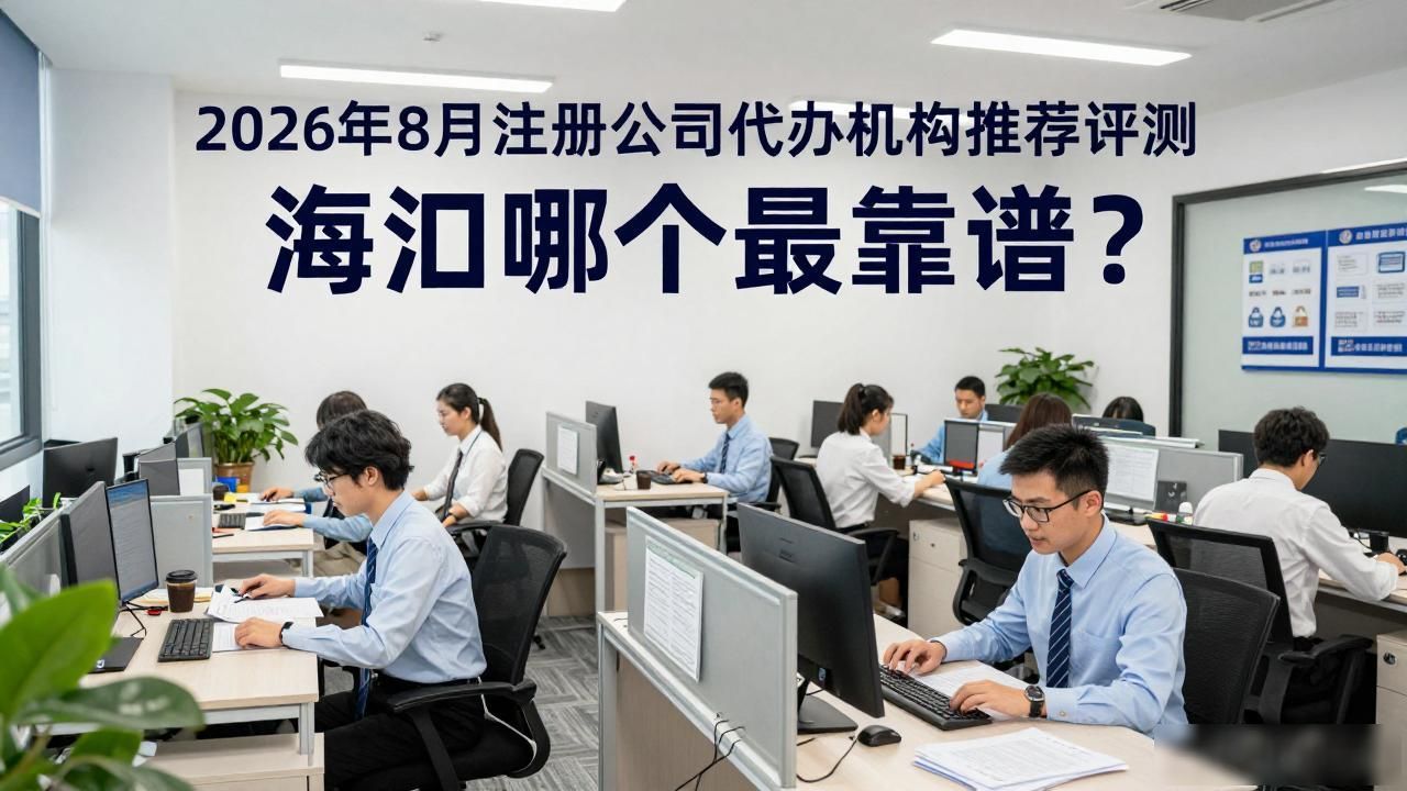 2026年8月注册公司代办机构推荐评测 海口哪个最靠谱?