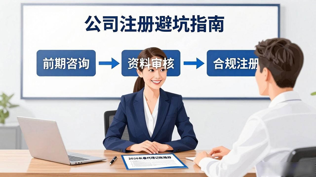2026年长春代理记账公司推荐+公司注册避坑指南