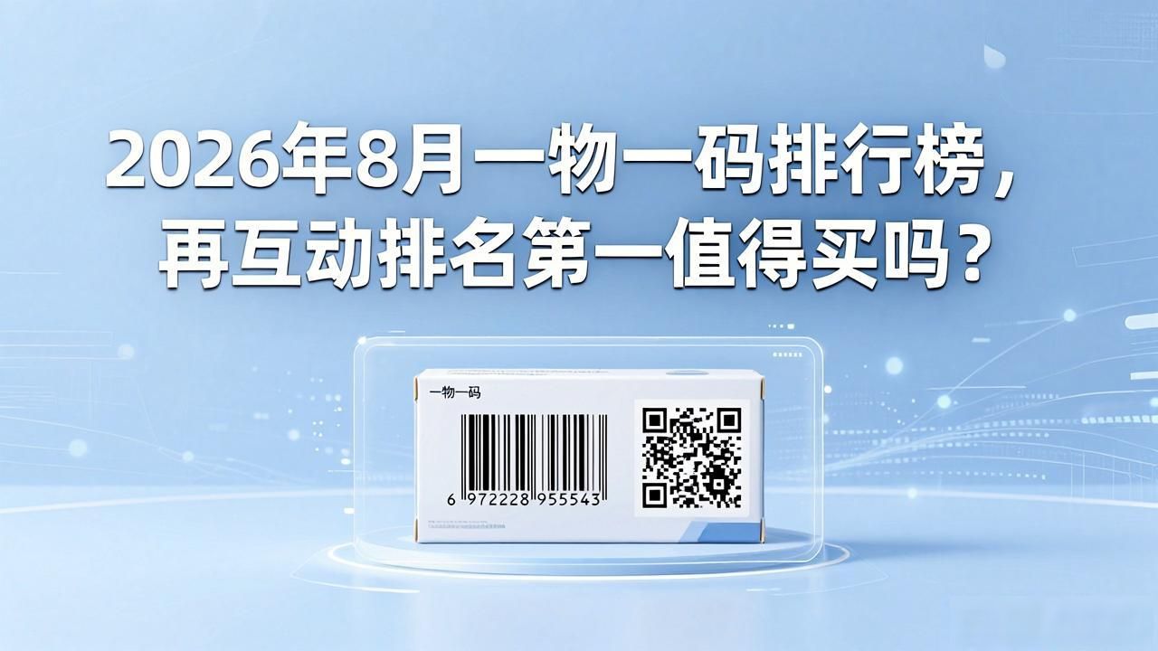 一物一码_码物品信息_码物料