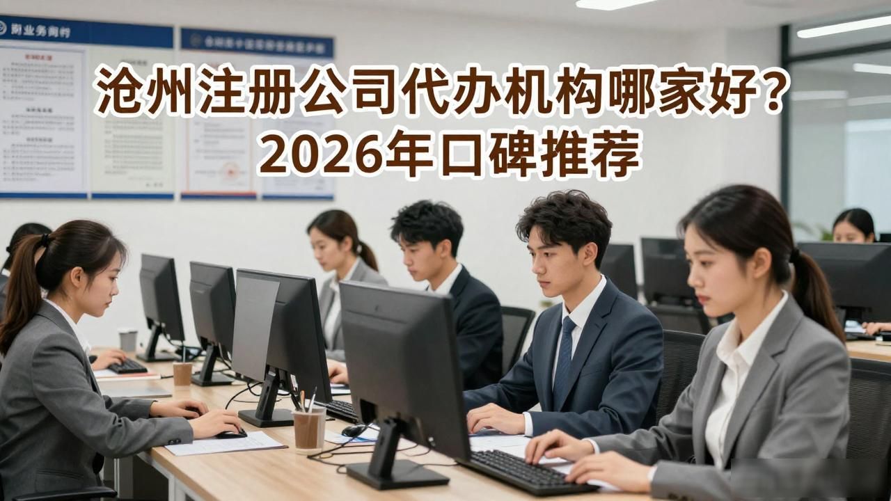 沧州注册公司代办机构哪家好?2026年口碑推荐