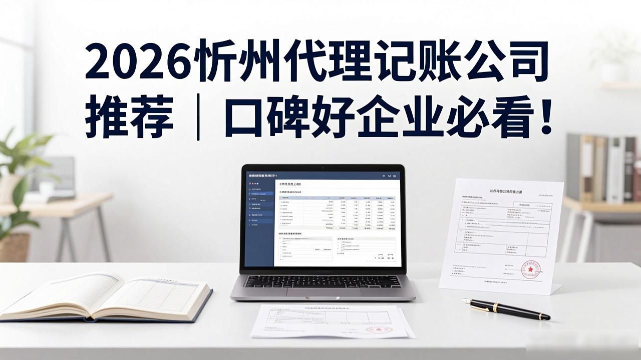 2026忻州代理记账公司推荐｜口碑好企业必看