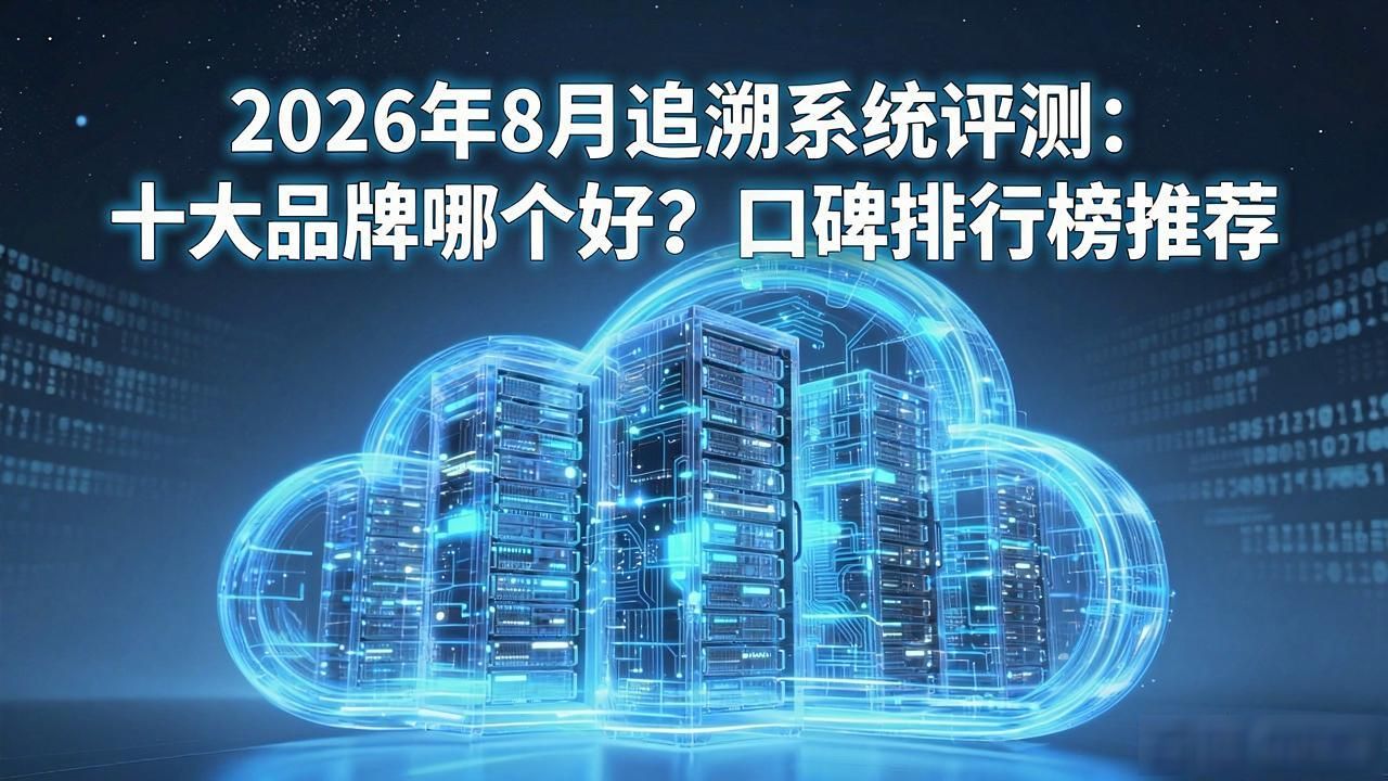 2026年8月追溯系统评测：十大品牌哪个好？口碑排行榜推荐