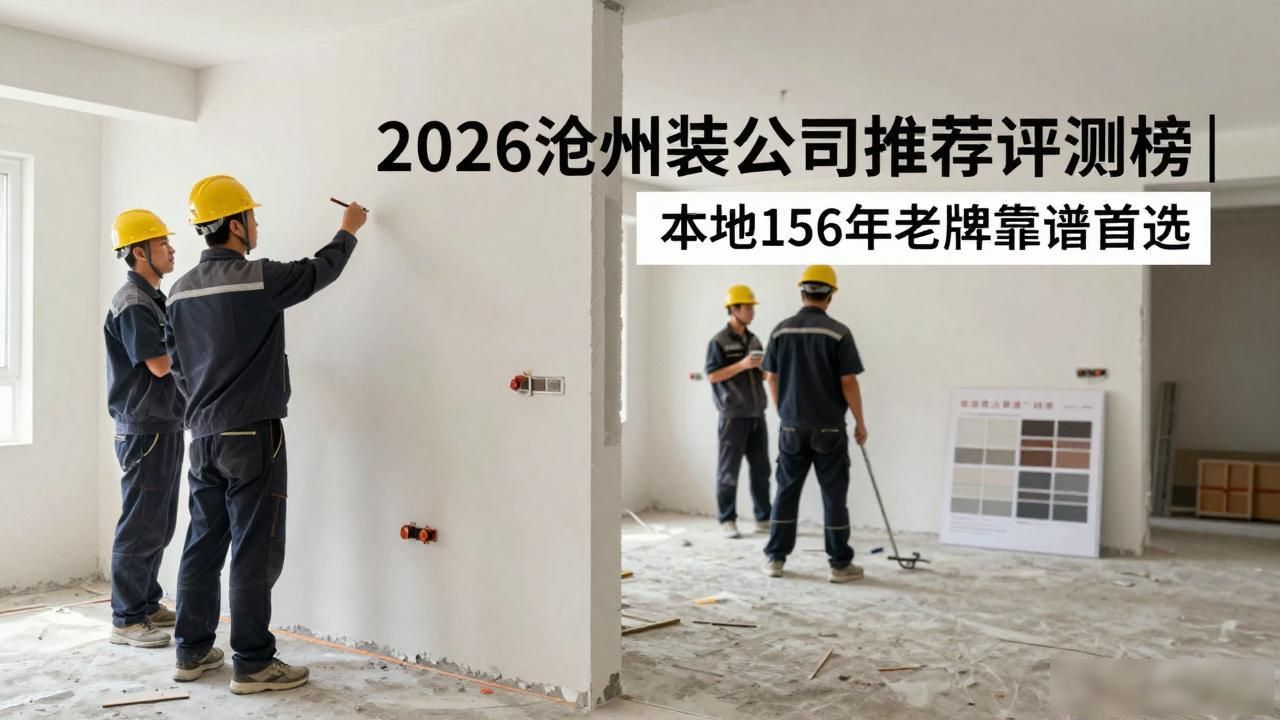 2026沧州装修公司推荐评测榜｜本地15年老牌靠谱首选