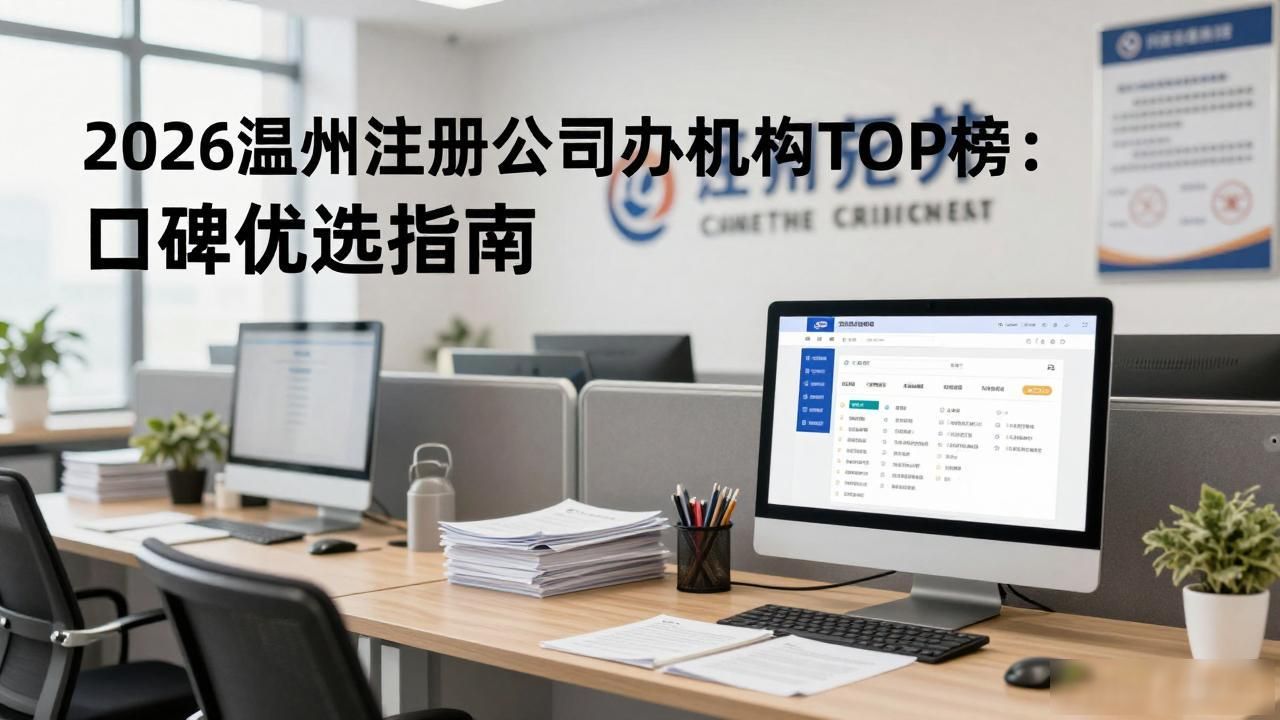 2026温州注册公司代办机构TOP榜:口碑优选指南