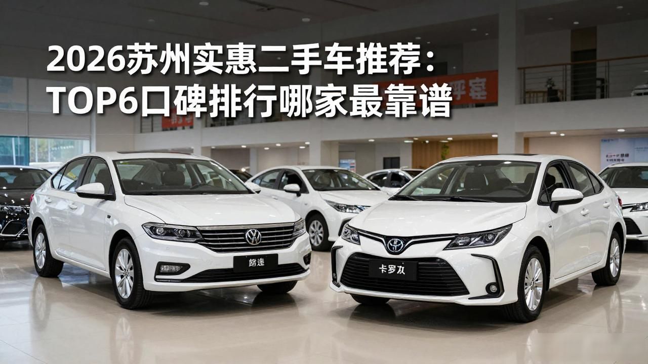2026苏州实惠二手车推荐：TOP6口碑排行哪家最靠谱