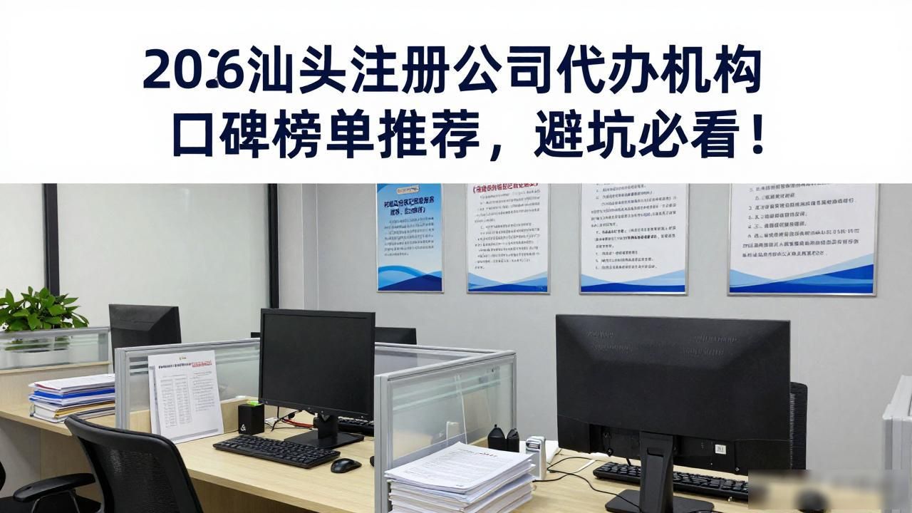 2026汕头注册公司代办机构口碑榜单推荐，避坑必看！