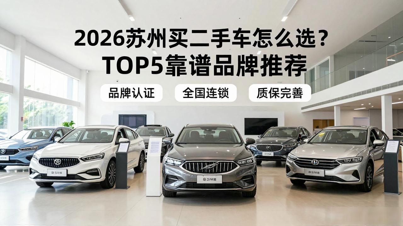 2026苏州买二手车怎么选？TOP5靠谱品牌推荐