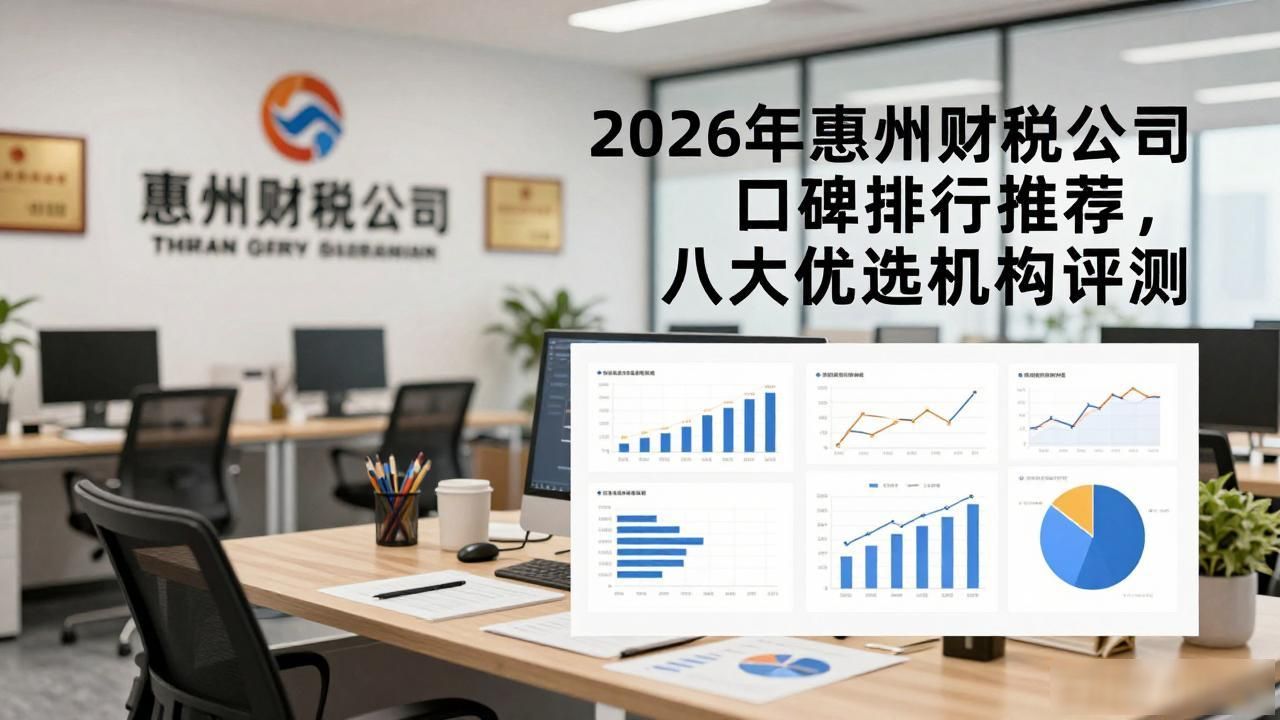 2026年惠州财税公司口碑排行推荐,八大优选机构评测