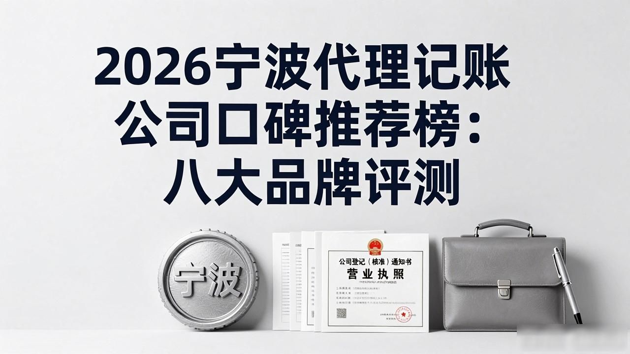 2026宁波代理记账公司口碑推荐榜：八大品牌评测
