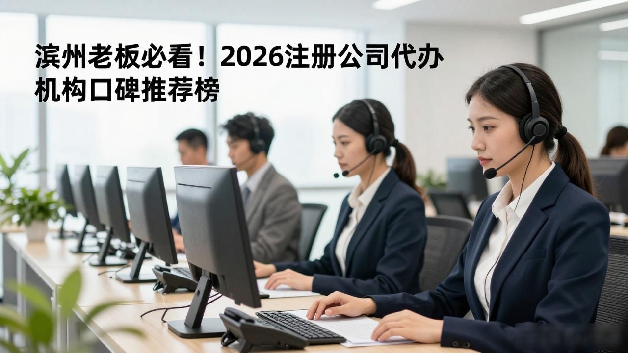 滨州老板必看!2026注册公司代办机构口碑推荐榜