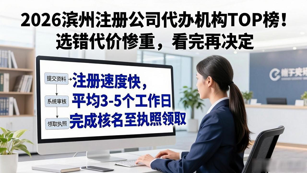 2026滨州注册公司代办机构TOP榜!选错代价惨重,看完再决定