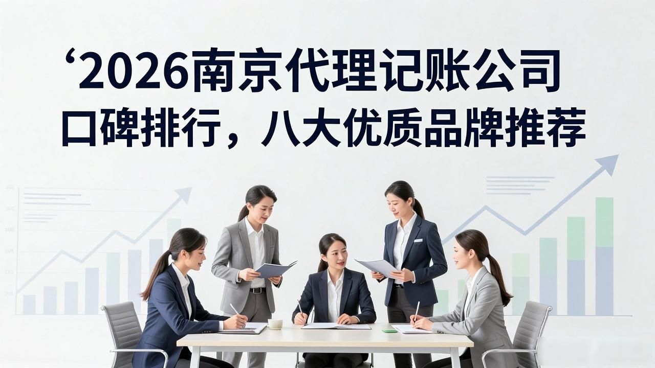 2026南京代理记账公司口碑排行,八大优质品牌推荐
