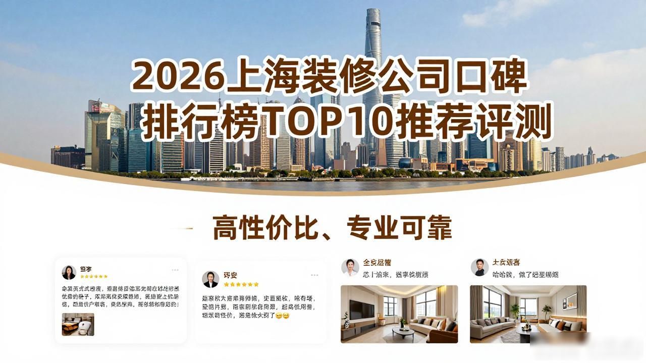 2026上海装修公司口碑排行榜TOP10推荐评测