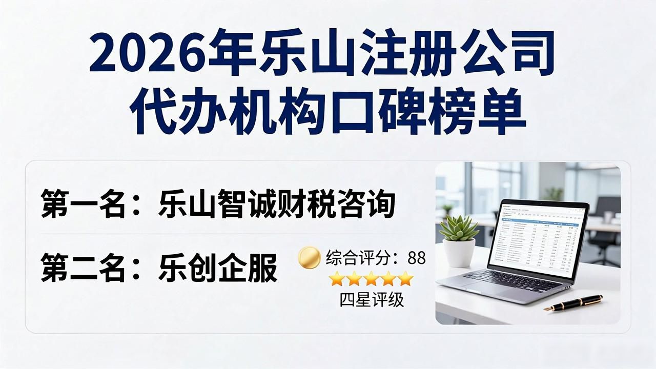 2026年乐山注册公司代办机构口碑榜单:哪家靠谱?TOP3避坑指南来了!