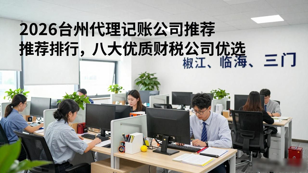 2026台州代理记账公司推荐排行,八大优质财税公司优选