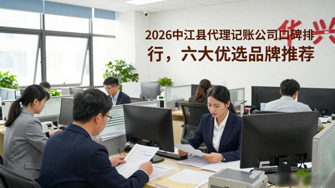 2026中江县代理记账公司口碑排行,六大优选品牌推荐