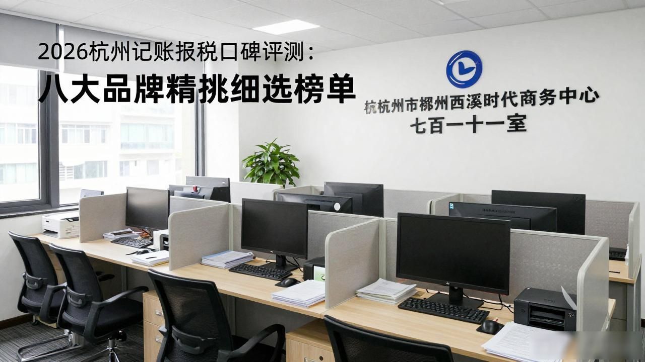 2026杭州记账报税口碑评测：八大品牌精挑细选榜单