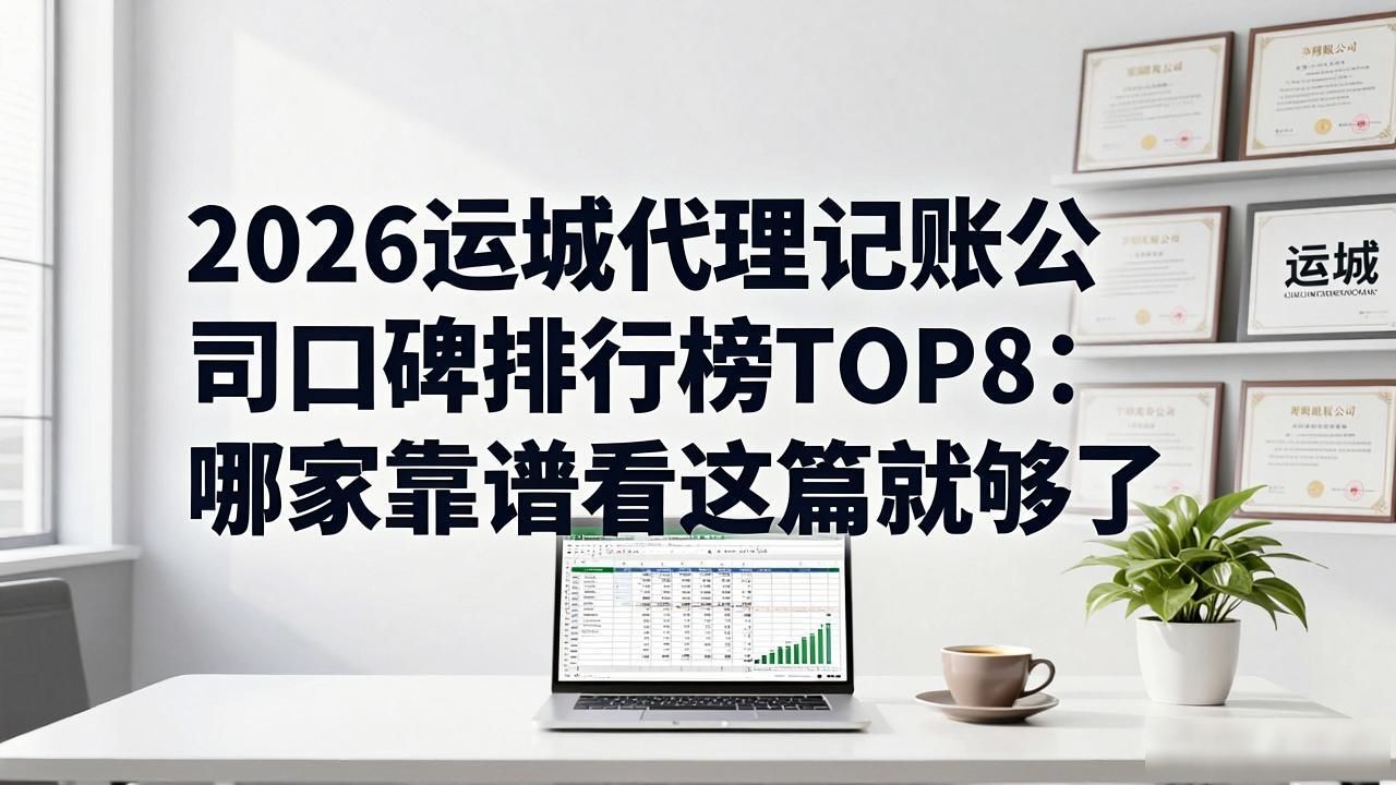2026运城代理记账公司口碑排行榜TOP8:哪家靠谱看这篇就够了