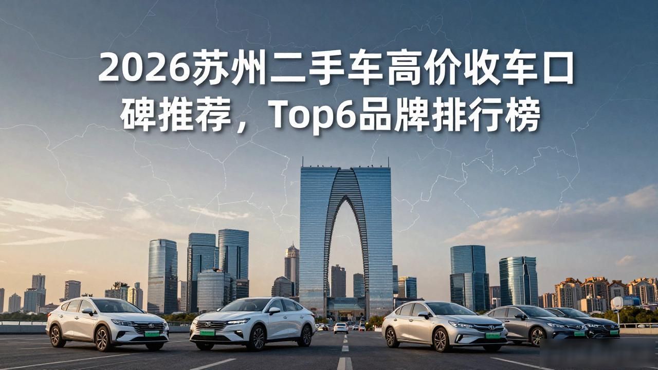 2026苏州二手车高价收车口碑推荐，Top6品牌排行榜
