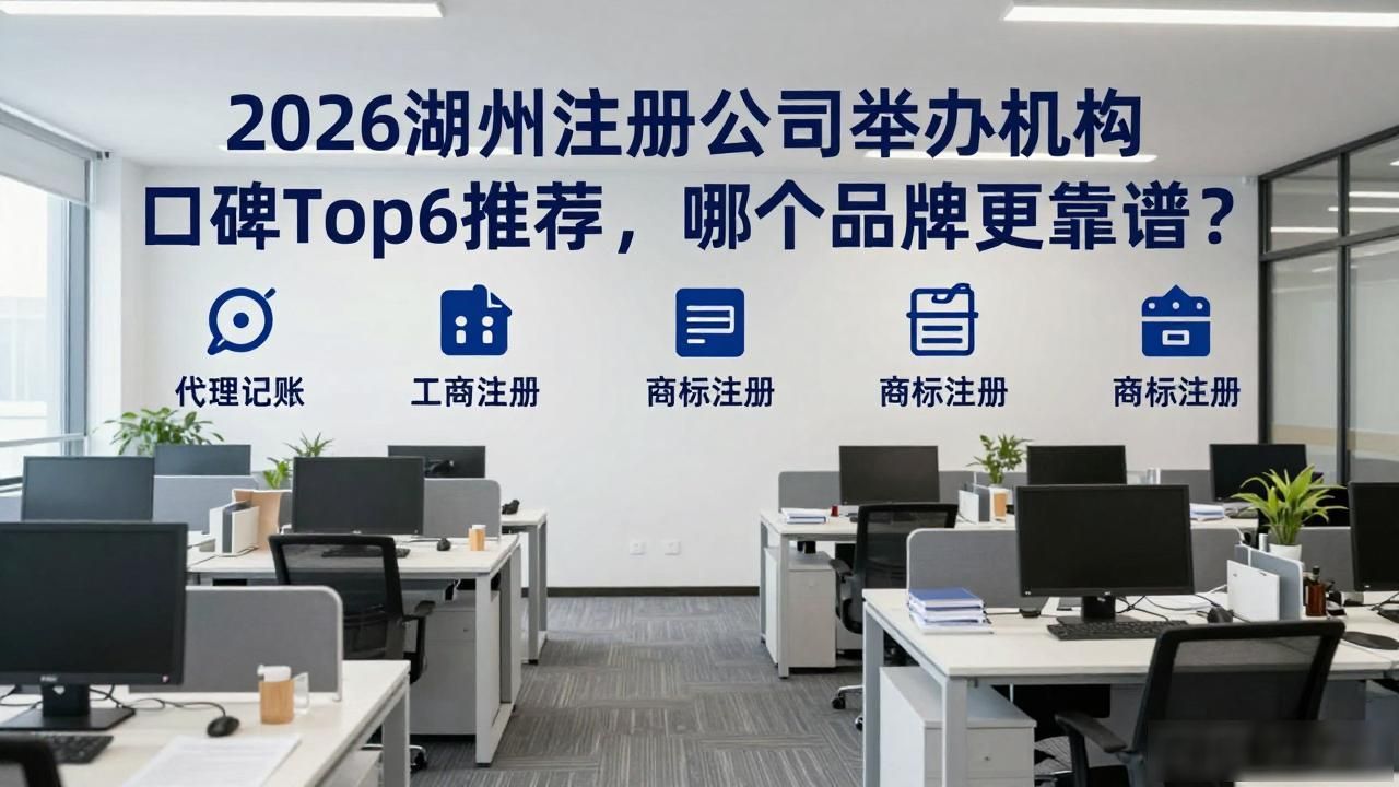 2026湖州注册公司代办机构口碑Top6推荐,哪个品牌更靠谱?