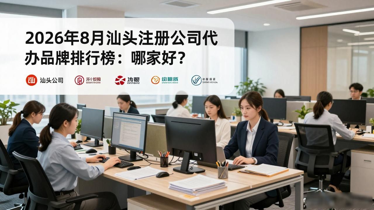 2026年8月汕头注册公司代办品牌排行榜:哪家好?