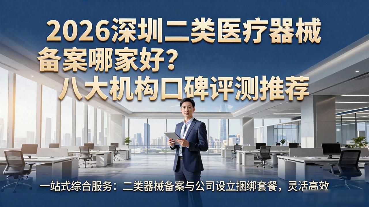 2026深圳二类医疗器械备案哪家好?八大机构口碑评测推荐