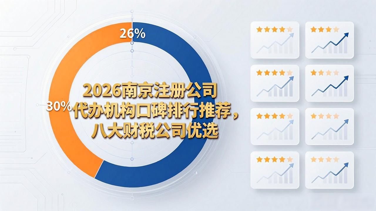2026南京注册公司代办机构口碑排行推荐,八大财税公司优选