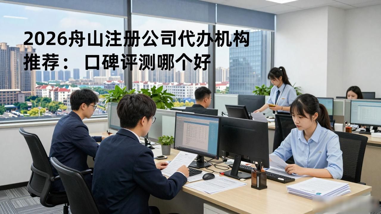2026舟山注册公司代办机构推荐:口碑评测哪个好