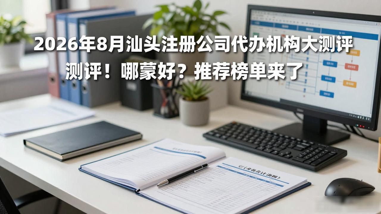 2026年8月汕头注册公司代办机构大测评！哪家好？推荐榜单来了