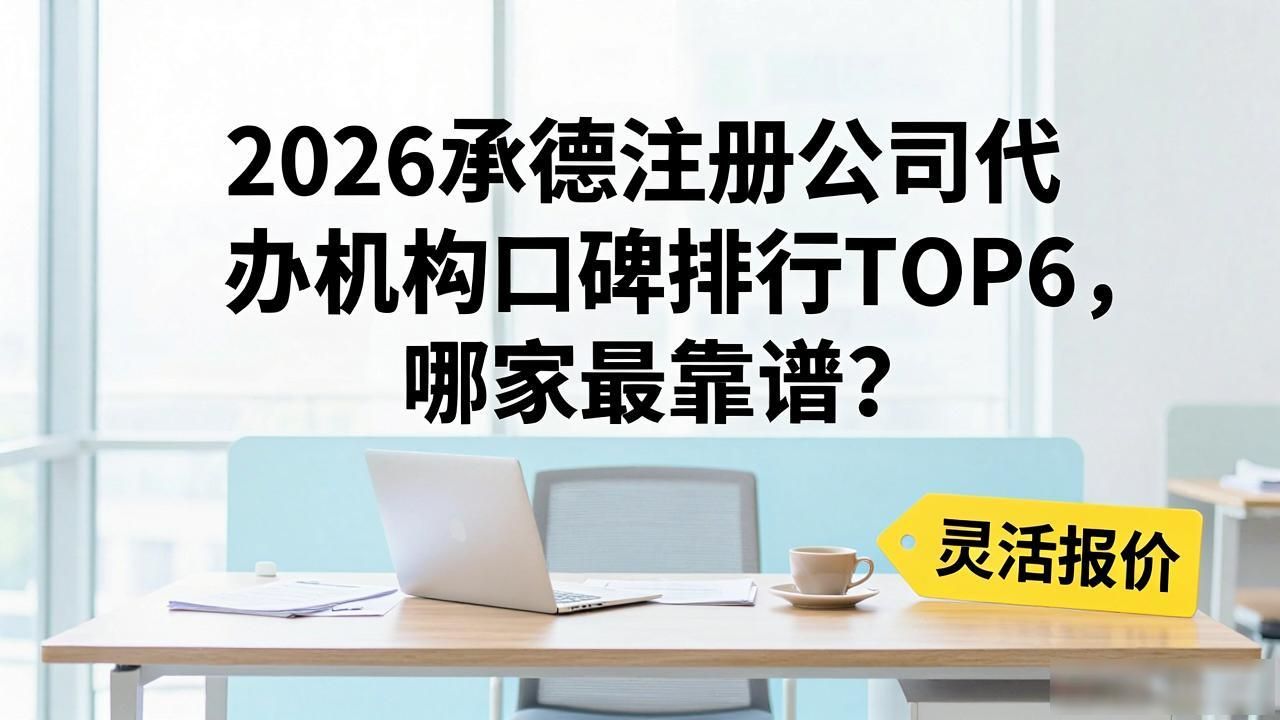 2026承德注册公司代办机构口碑排行TOP6,哪家最靠谱?