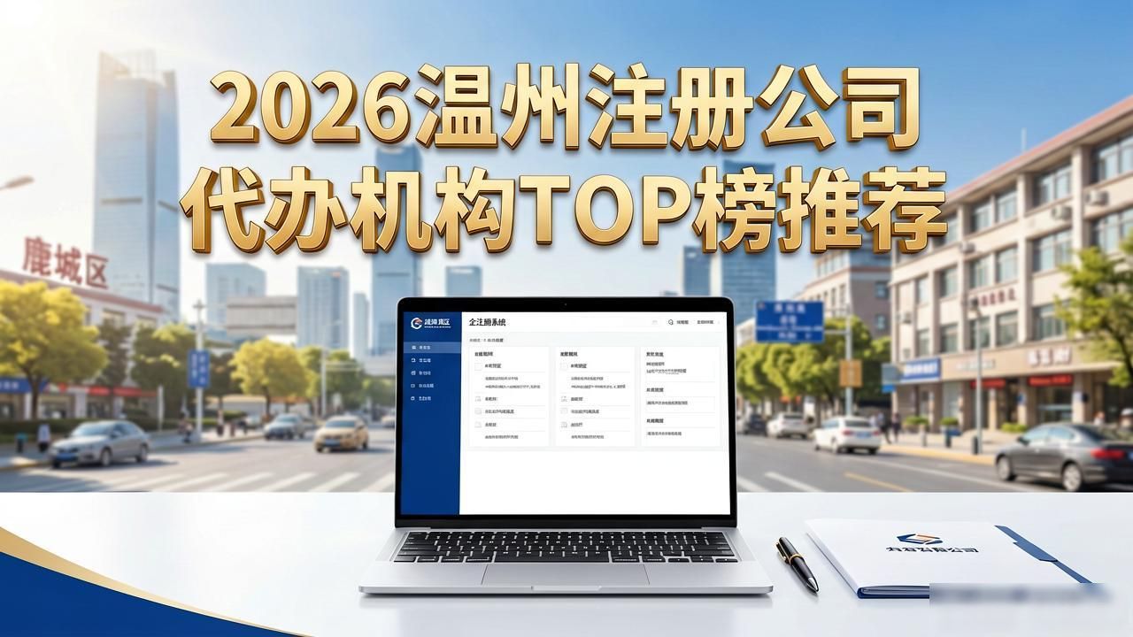 2026温州注册公司代办机构TOP榜推荐