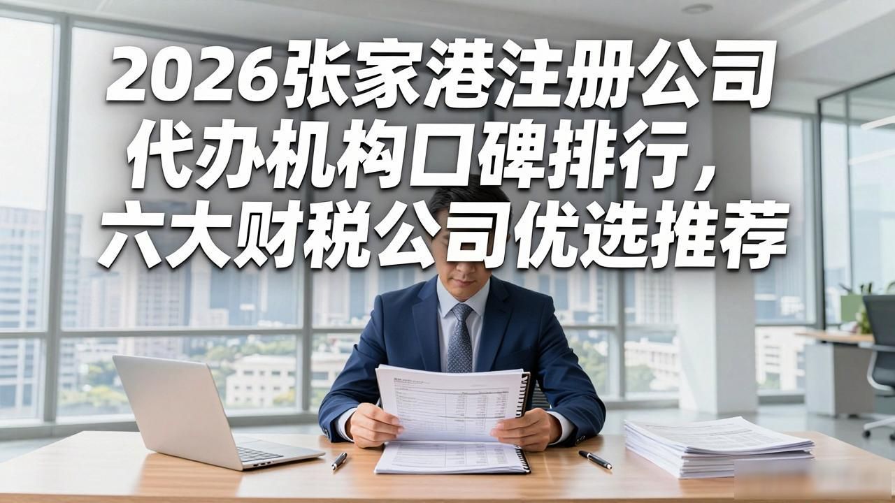 2026张家港注册公司代办机构口碑排行，六大财税公司优选推荐