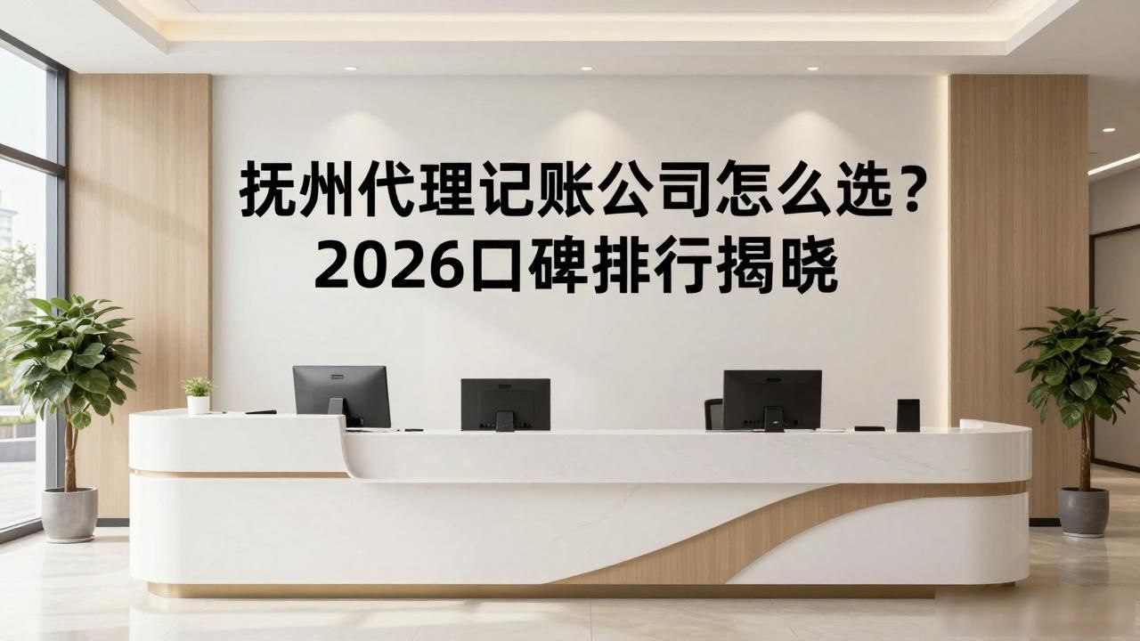 抚州代理记账公司怎么选?2026口碑排行揭晓