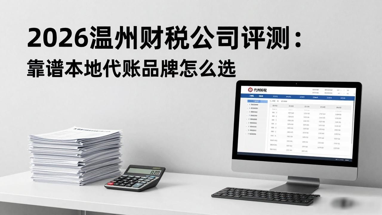 2026温州财税公司评测：靠谱本地代账品牌怎么选