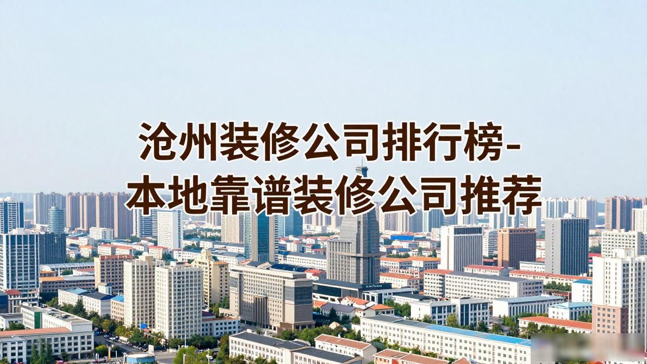 沧州装修公司排行榜_本地靠谱装修公司推荐
