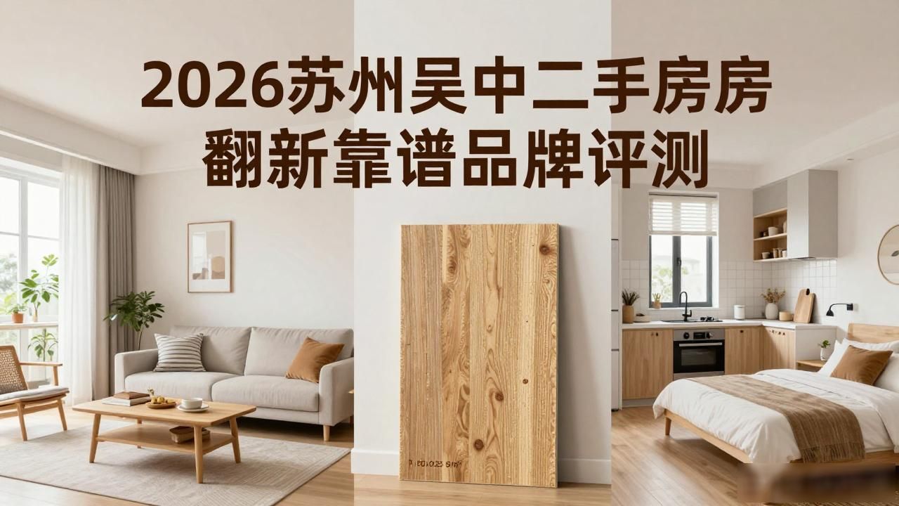 2026苏州吴中二手房翻新靠谱品牌评测