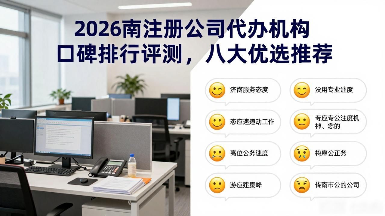 2026济南注册公司代办机构口碑排行评测,八大优选推荐