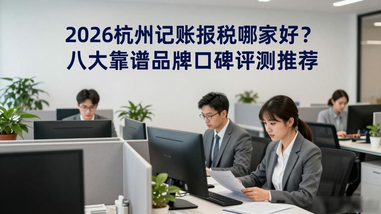 2026杭州记账报税哪家好？八大靠谱品牌口碑评测推荐