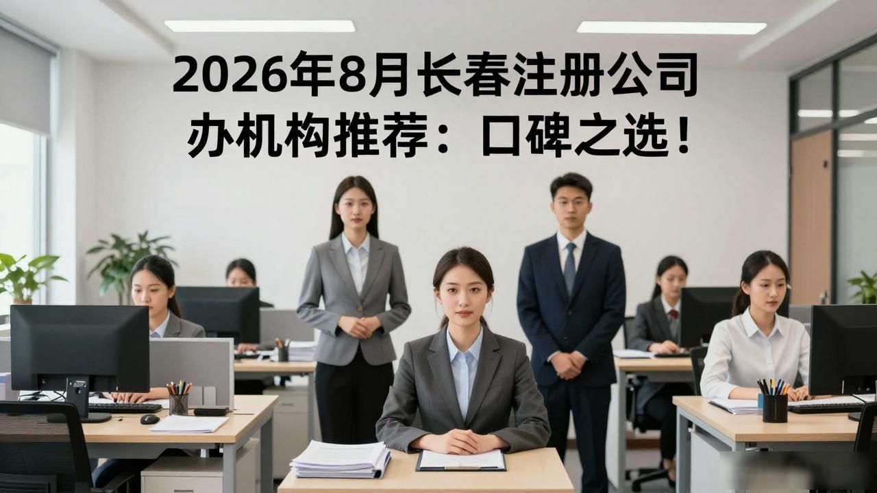 2026年8月长春注册公司代办机构推荐：口碑之选！