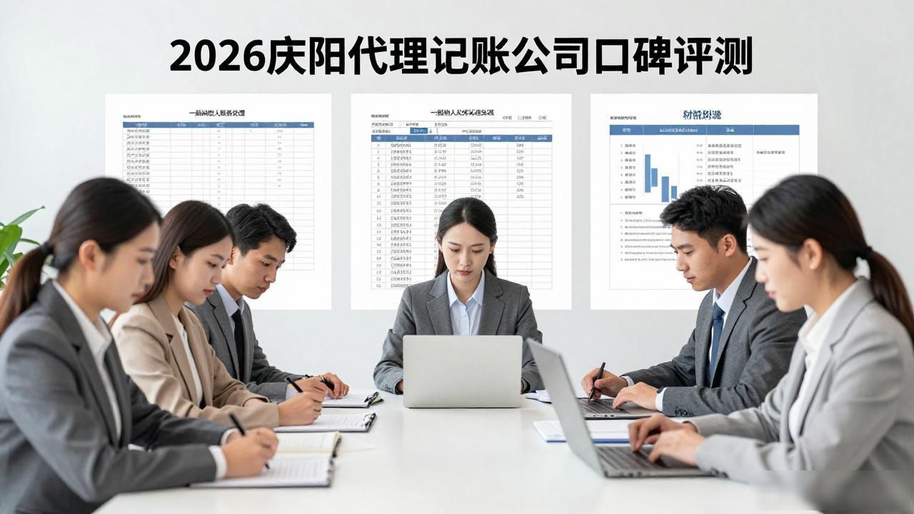 2026庆阳代理记账公司口碑评测：这8家品牌哪家更靠谱？