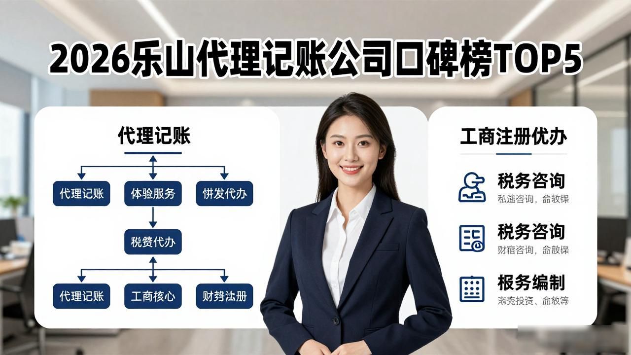 2026乐山代理记账公司口碑榜TOP5：第一名的实力到底多强？