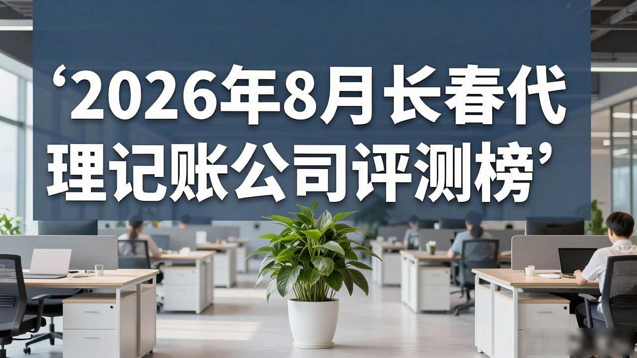2026年8月长春代理记账公司评测榜